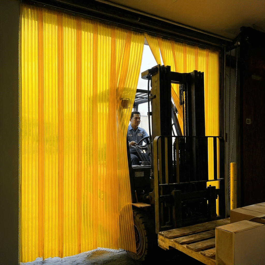 Fungsi Tirai PVC Ribbed