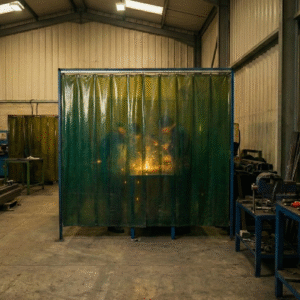 Tirai PVC Welding Grade Hijau