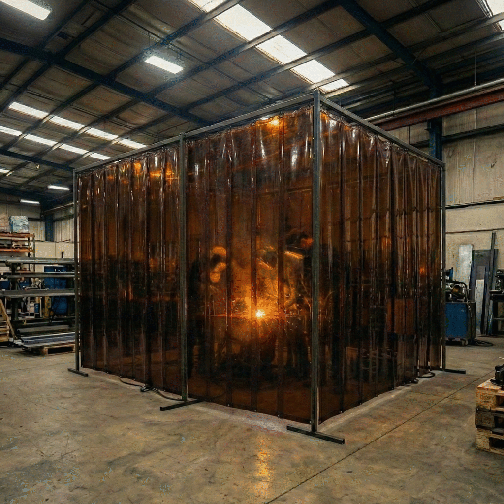 Tirai PVC Welding Grade Coklat